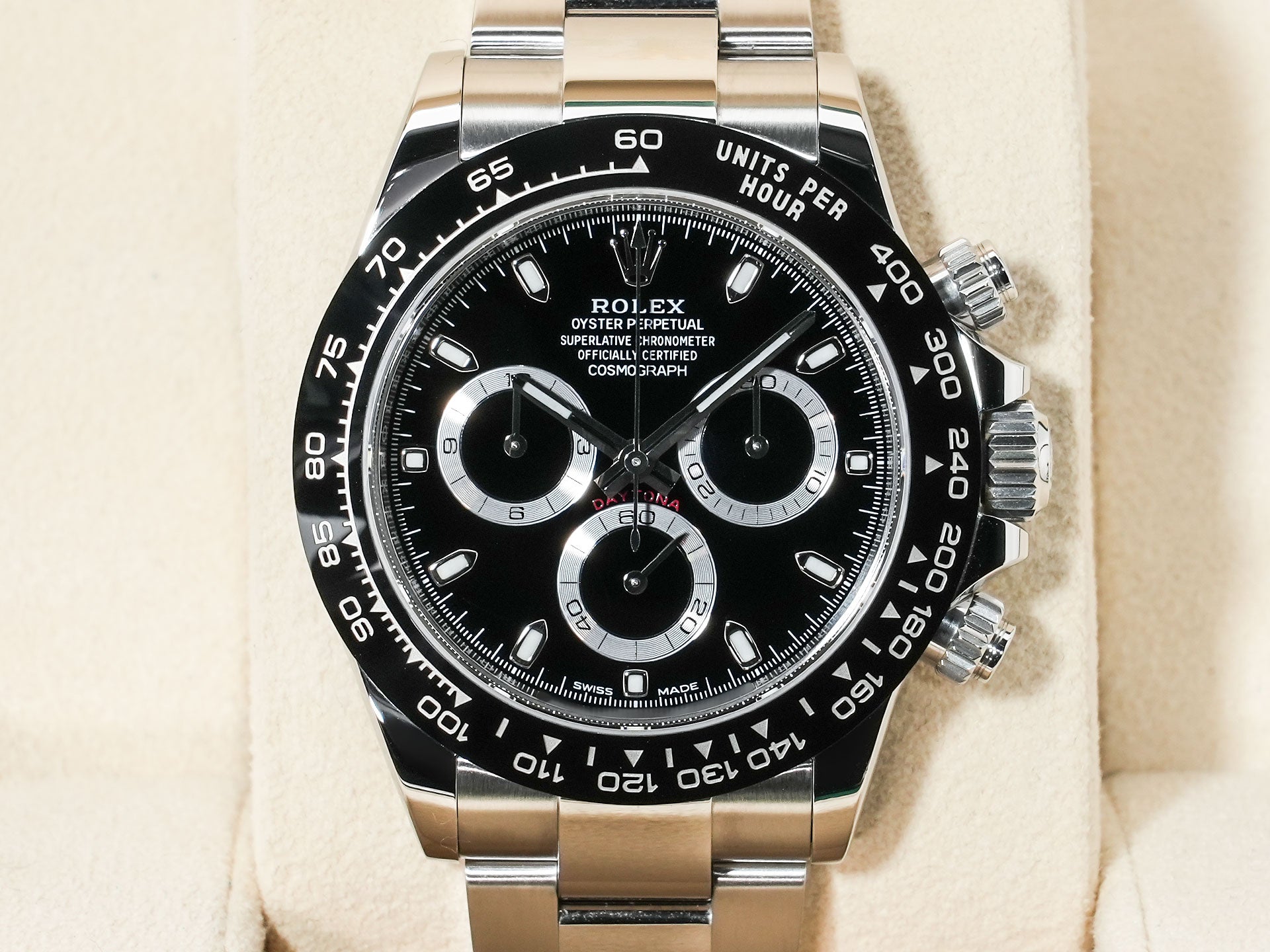 ロレックス デイトナ Ref.116500LN ステンレススチール ブラック文字盤 美品 sjhhm6qu