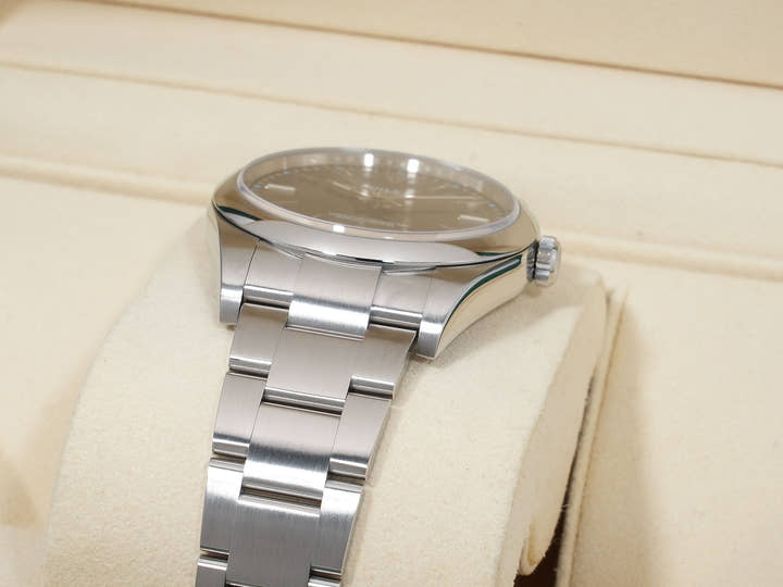 ロレックス オイスターパーペチュアル39 Ref.114300 ステンレススチール スレートグレー文字盤 美中古 5dz3srnq