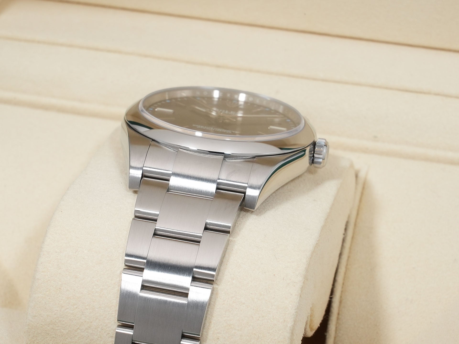 ロレックス オイスターパーペチュアル39 Ref.114300 ステンレススチール スレートグレー文字盤 美中古 5dz3srnq