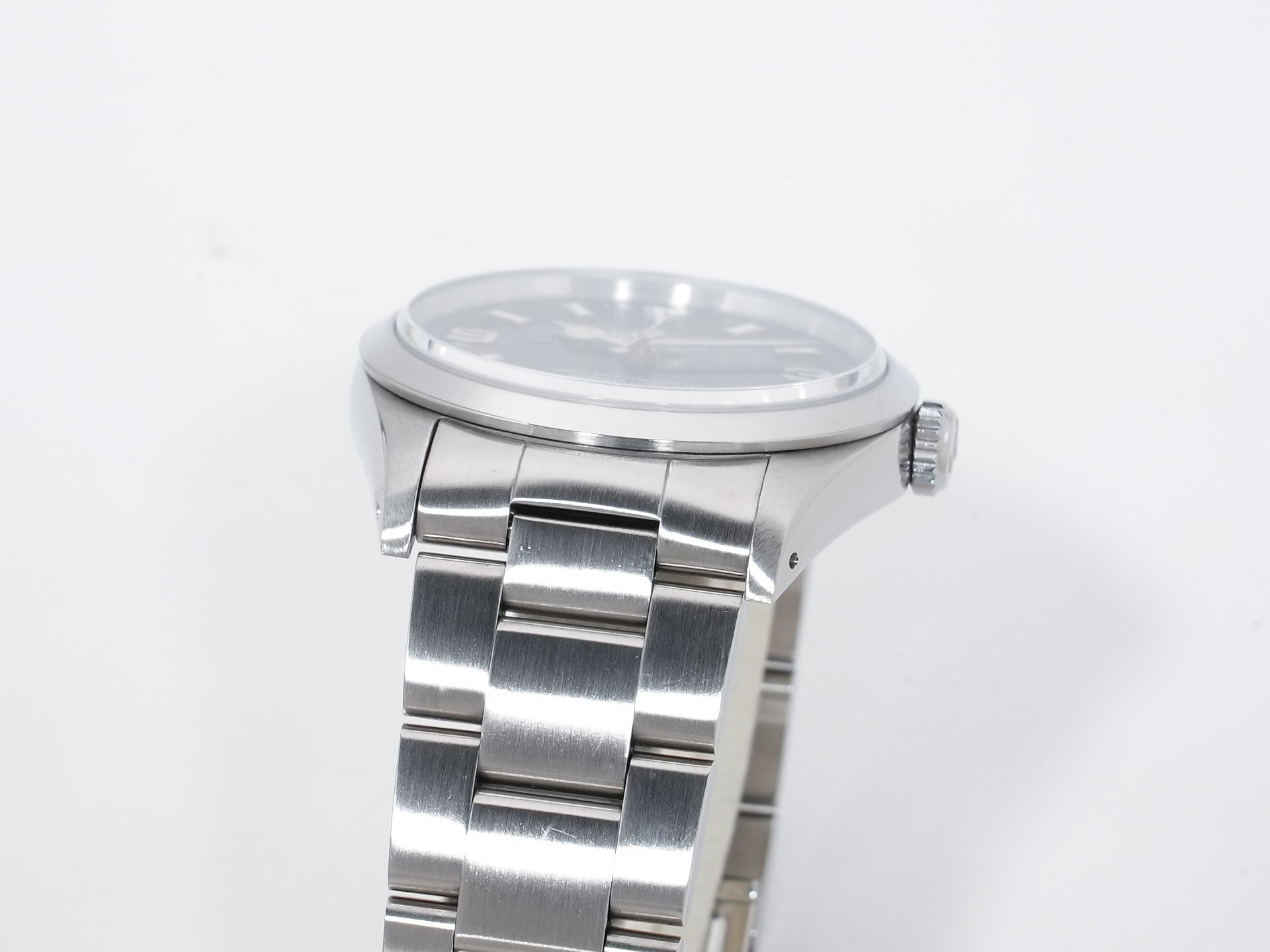 ロレックス エクスプローラーI Ref.14270 ステンレススチール ブラック文字盤 オイスターブレスレット 中古 x6znnsg5