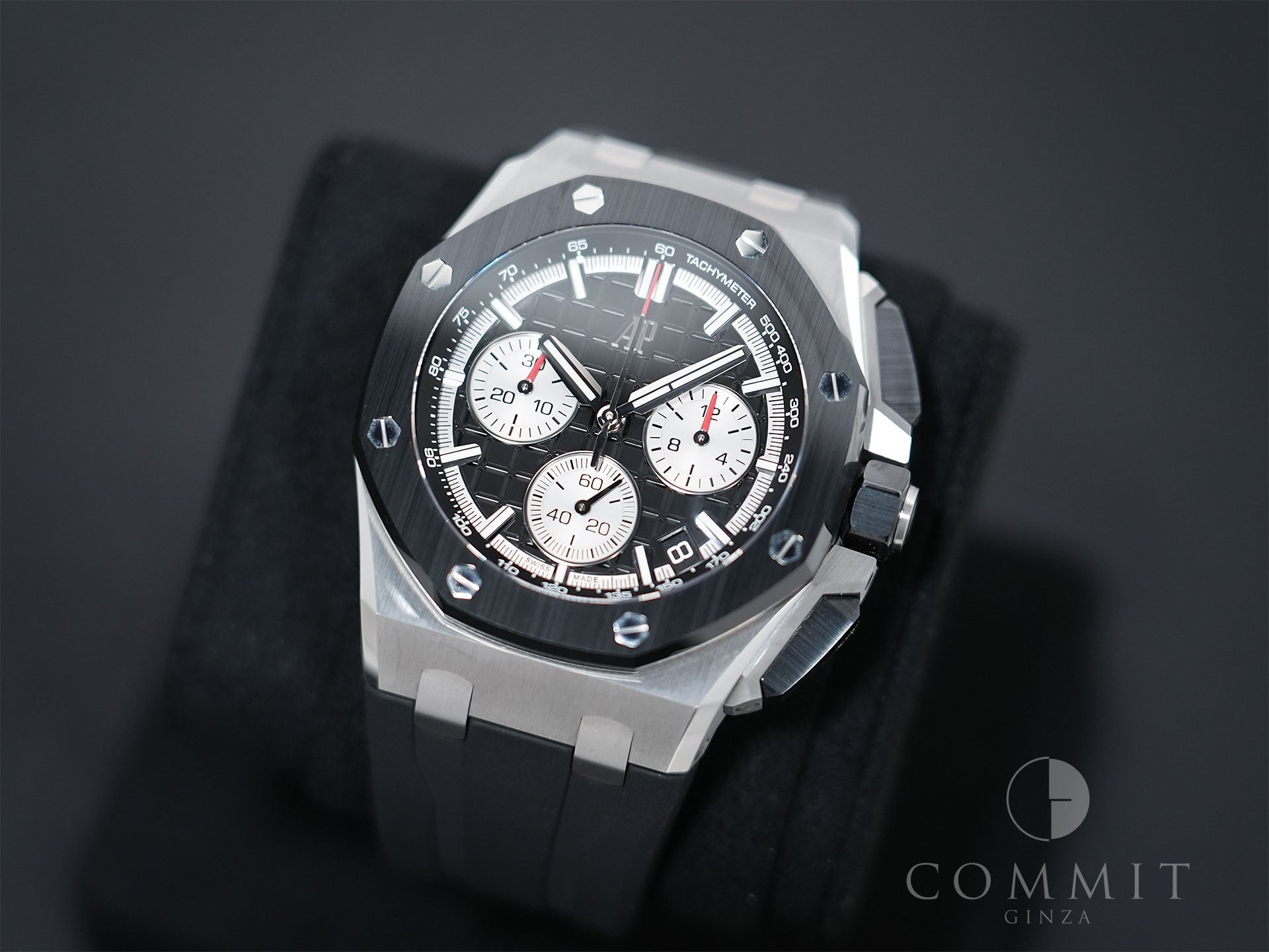 オーデマピゲ ロイヤルオーク オフショア クロノグラフ Ref.26420SO.OO.A002CA.01 ステンレススチール/ブラックセラミック ブラック文字盤 美品 pemorfxg