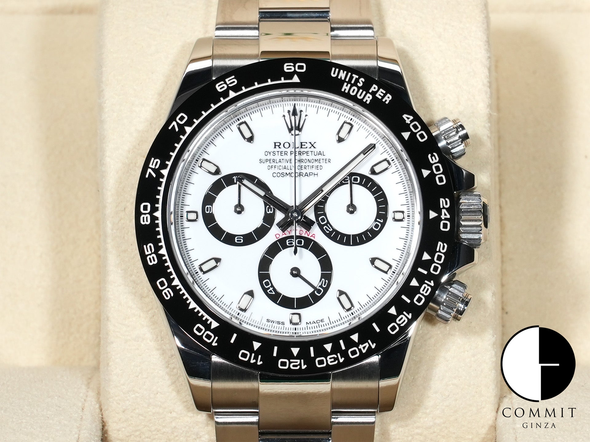 ロレックス デイトナ Ref.116500LN ステンレススチール ホワイト文字盤 美品 syn82yjv