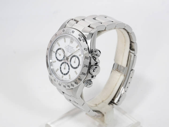 ロレックス デイトナ エルプリメロ Ref.16520 ステンレススチール ホワイト文字盤 美中古 crtx5jms