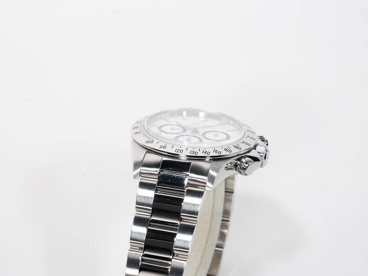 ロレックス デイトナ エルプリメロ Ref.16520 ステンレススチール ホワイト文字盤 美中古 crtx5jms