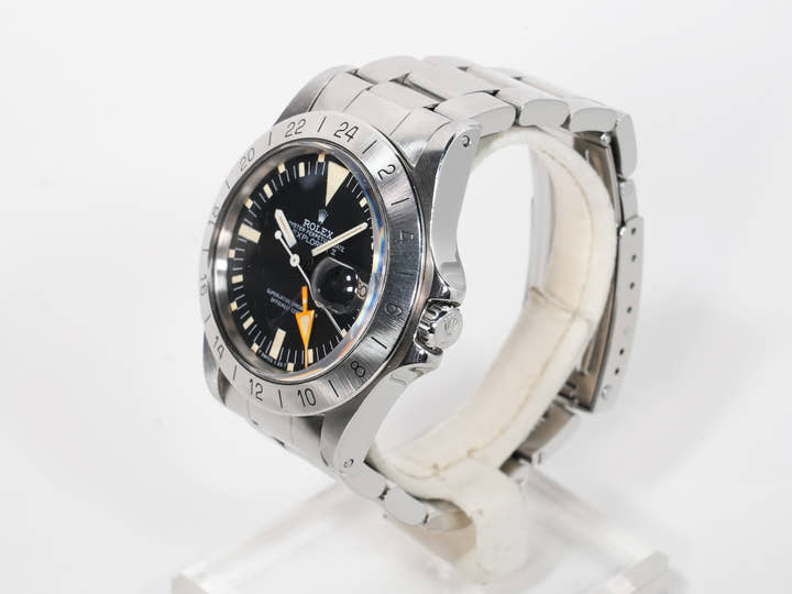 Rolex Explorer II Ref. 1655 Stainless Steel Black Dial Oyster Bracelet Used ncq3pjdp