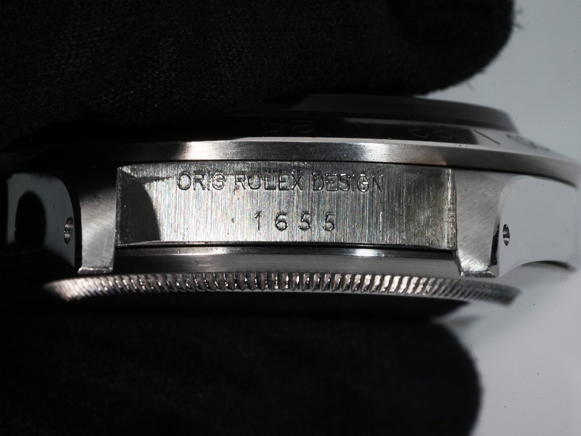 Rolex Explorer II Ref. 1655 Stainless Steel Black Dial Oyster Bracelet Used ncq3pjdp
