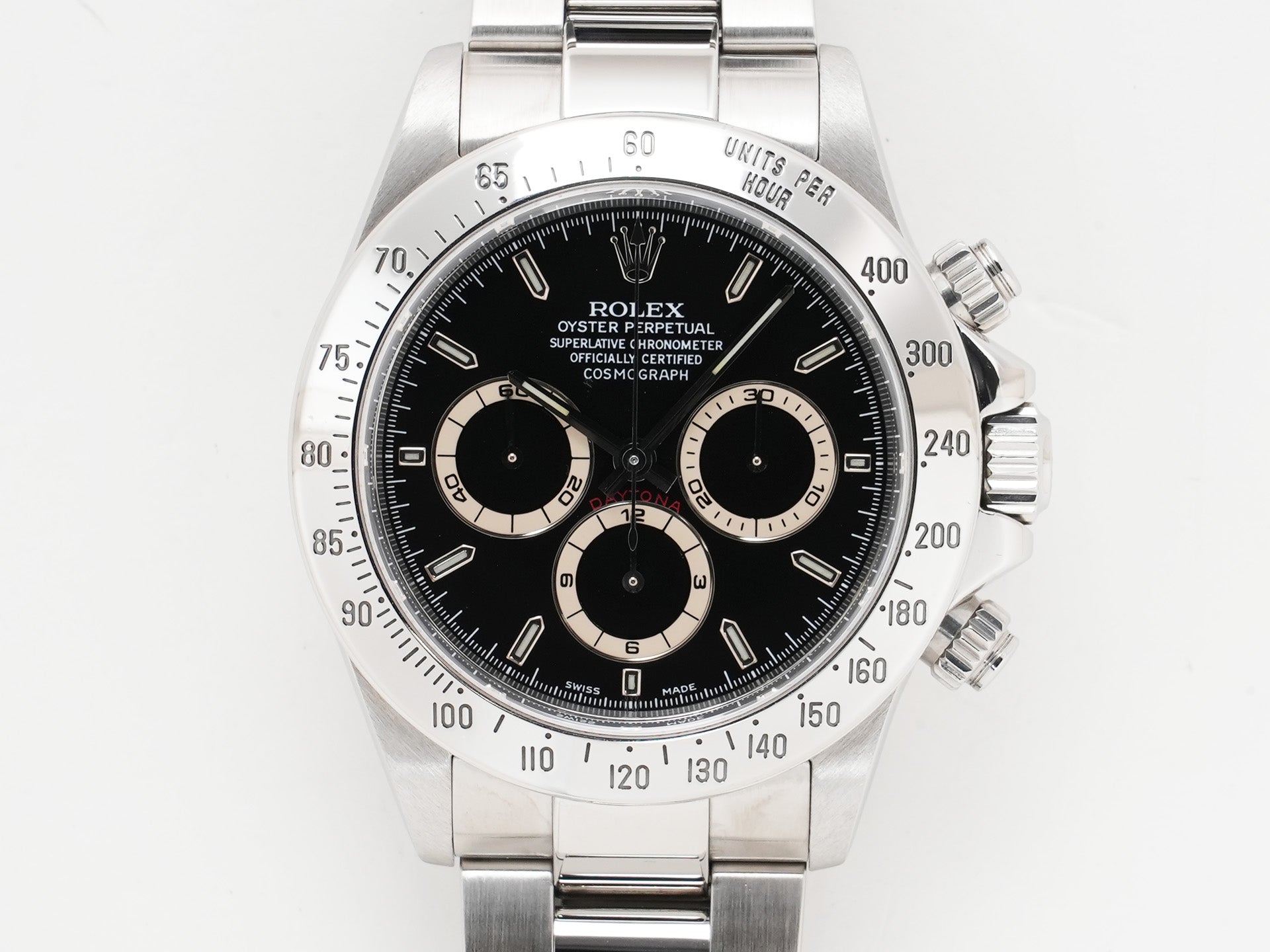 ロレックス デイトナ エルプリメロ Ref.16520 ステンレススチール ブラック文字盤 中古 own6mmv3