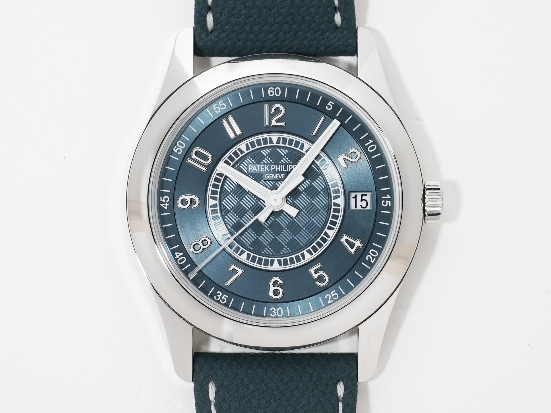 パテックフィリップ カラトラバ Ref.6007A-001 ステンレススチール グレーブルー文字盤 中古 prz8if42