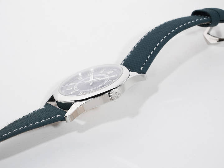 パテックフィリップ カラトラバ Ref.6007A-001 ステンレススチール グレーブルー文字盤 中古 prz8if42