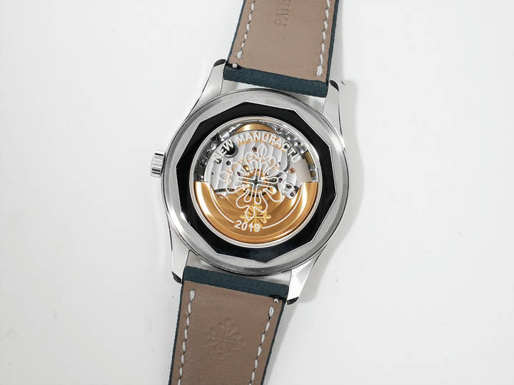パテックフィリップ カラトラバ Ref.6007A-001 ステンレススチール グレーブルー文字盤 中古 prz8if42