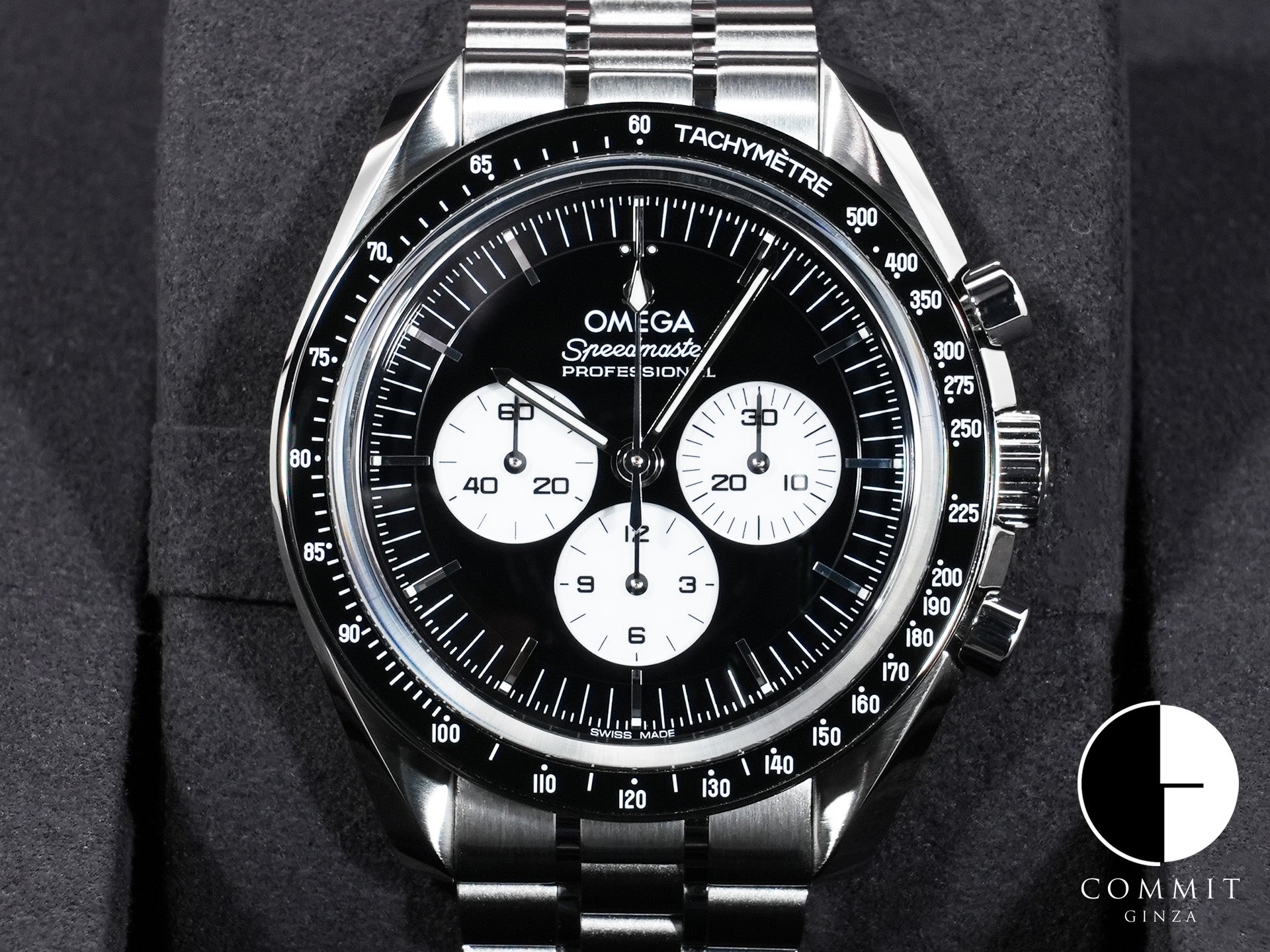 オメガ スピードマスター ムーンウォッチ プロフェッショナル Ref.310.30.42.50.01.004 ステンレススチール ブラックxホワイト文字盤 未使用 eprvx5rf