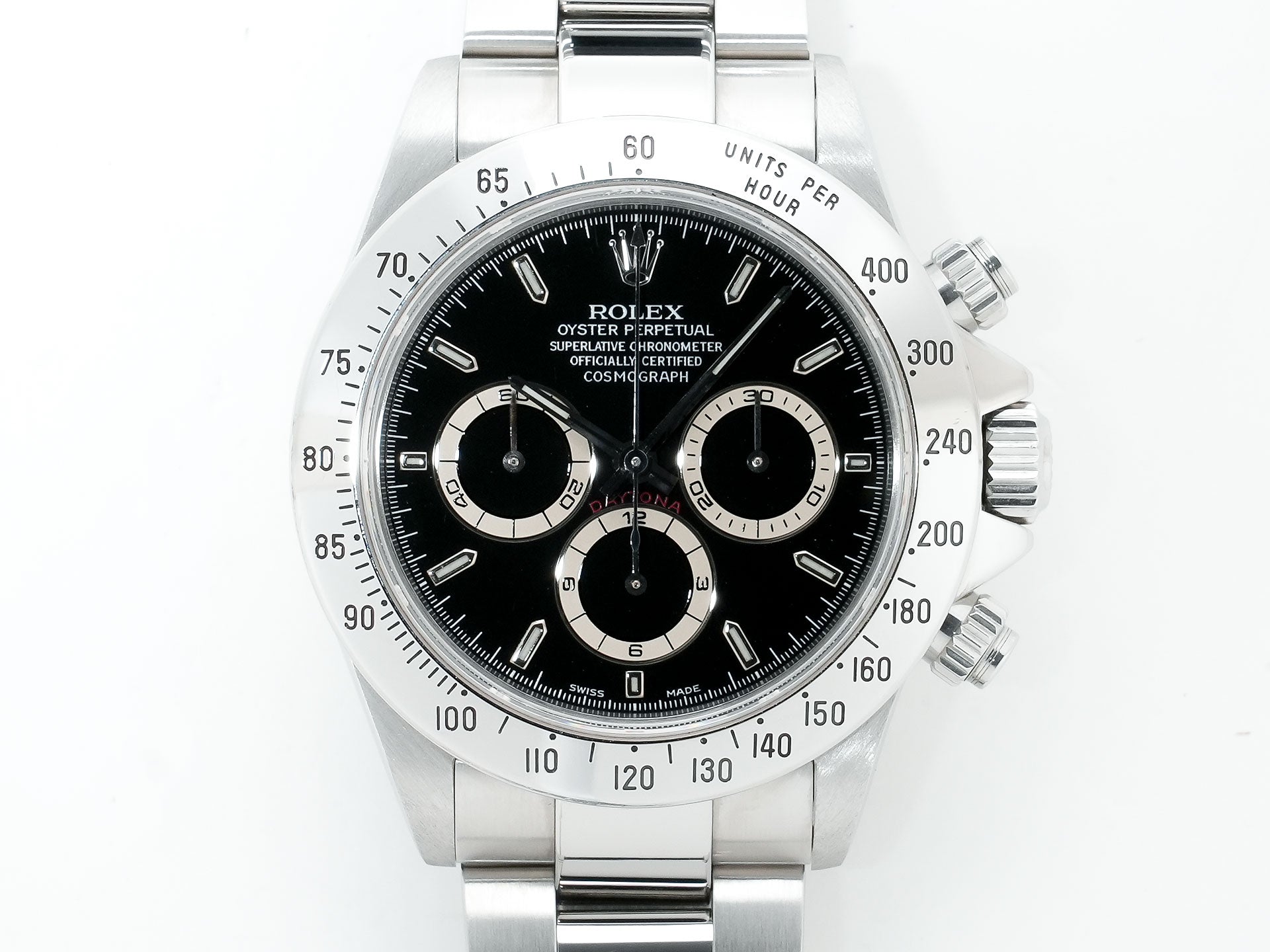 ロレックス デイトナ エルプリメロ Ref.16520 ステンレススチール ブラック文字盤 中古 43id9p5x