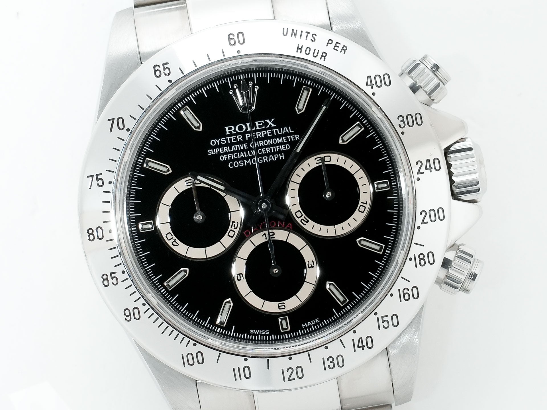 ロレックス デイトナ エルプリメロ Ref.16520 ステンレススチール ブラック文字盤 中古 43id9p5x