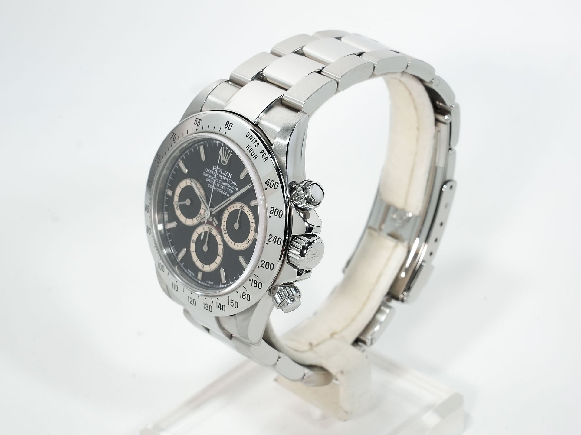 ロレックス デイトナ エルプリメロ Ref.16520 ステンレススチール ブラック文字盤 中古 43id9p5x