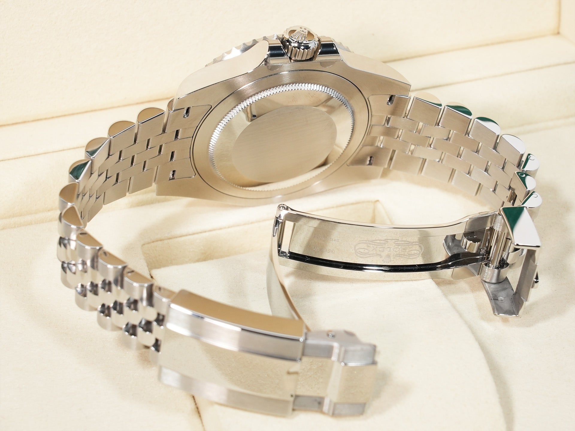 Rolex GMT-Master II Ref.126720VTNR Stainless Steel Black Dial Jubilee Bracelet Unused hqhkat9w