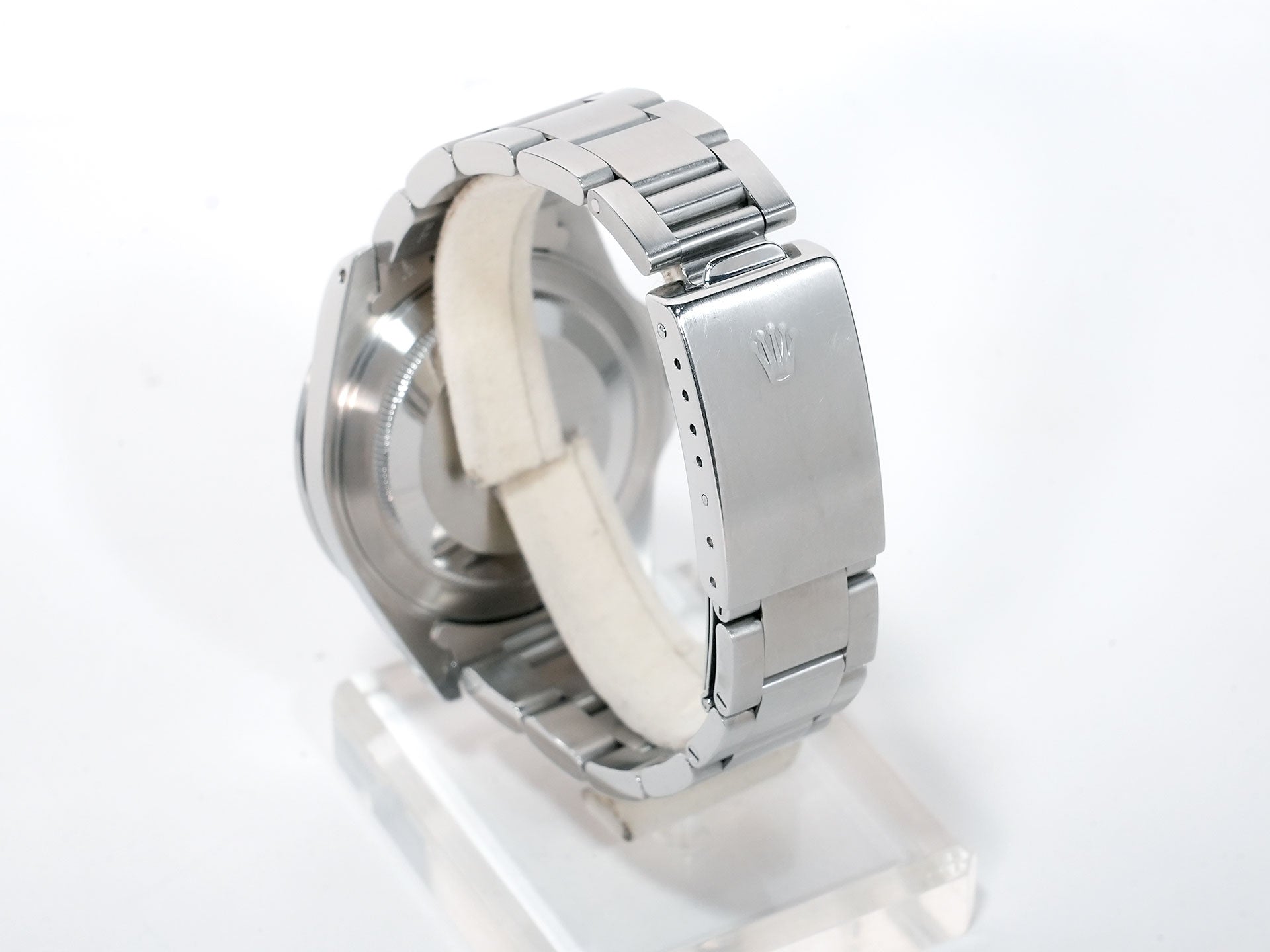 ロレックス エクスプローラーII Ref.16570 ステンレススチール ブラック文字盤 オイスターブレスレット 中古 azomc7vz