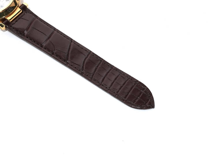 カルティエ パシャ クロノグラフ 38mm 150周年記念モデル Ref.W30X7651 イエローゴールド ホワイト文字盤 中古 xgi5pkzr