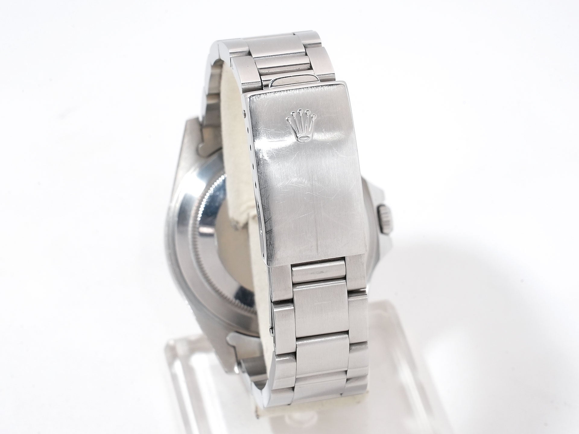 ロレックス エクスプローラーII Ref.16570 ステンレススチール ホワイト文字盤 オイスターブレスレット 中古 iraszmtp