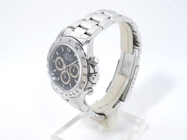 ロレックス デイトナ エルプリメロ Ref.16520 ステンレススチール ブラック文字盤 中古 pe5v4n3w