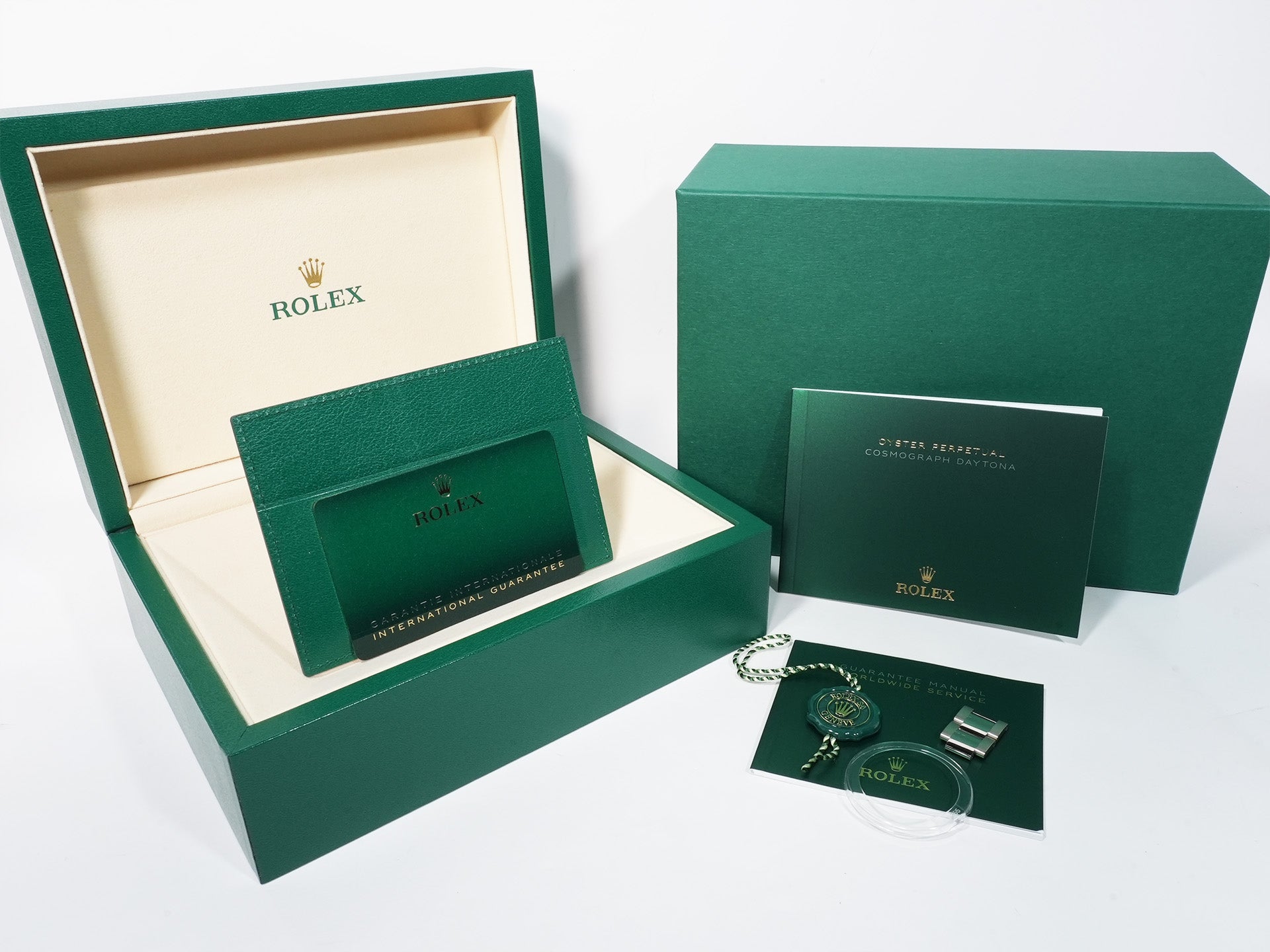 ROLEX Daytona Ref. 126509 White Gold Bright Blue Dial Unused f9x463jp