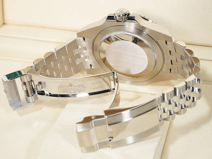 Rolex GMT-Master II Ref. 126710BLNR Stainless Steel Black Dial Jubilee Bracelet Unused f44gym4i