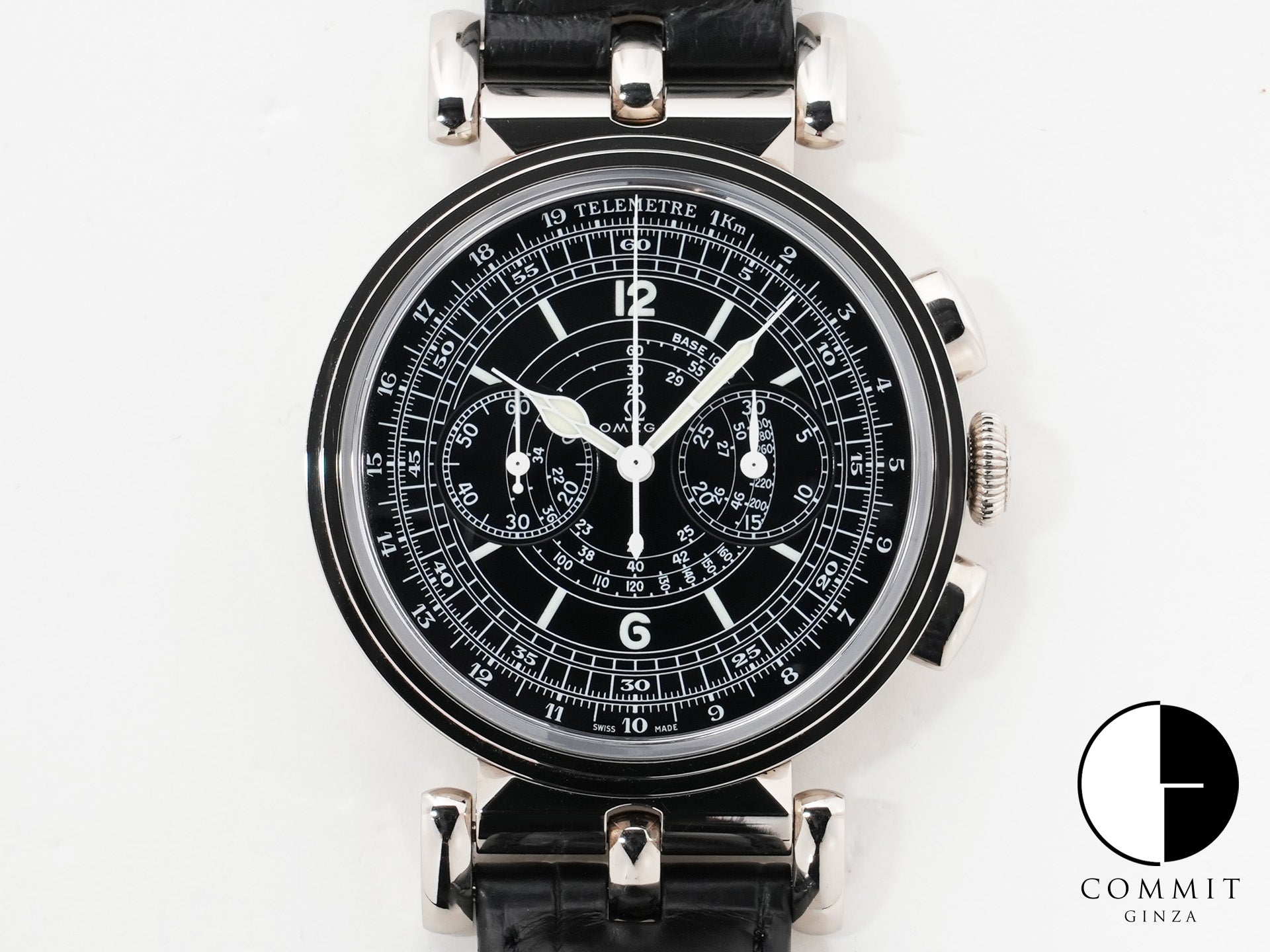 OMEGA Specialties Museum Ref.516.53.38.50.01.001 White Gold Black Dial Excellent Used Condition 5zzmjfnk