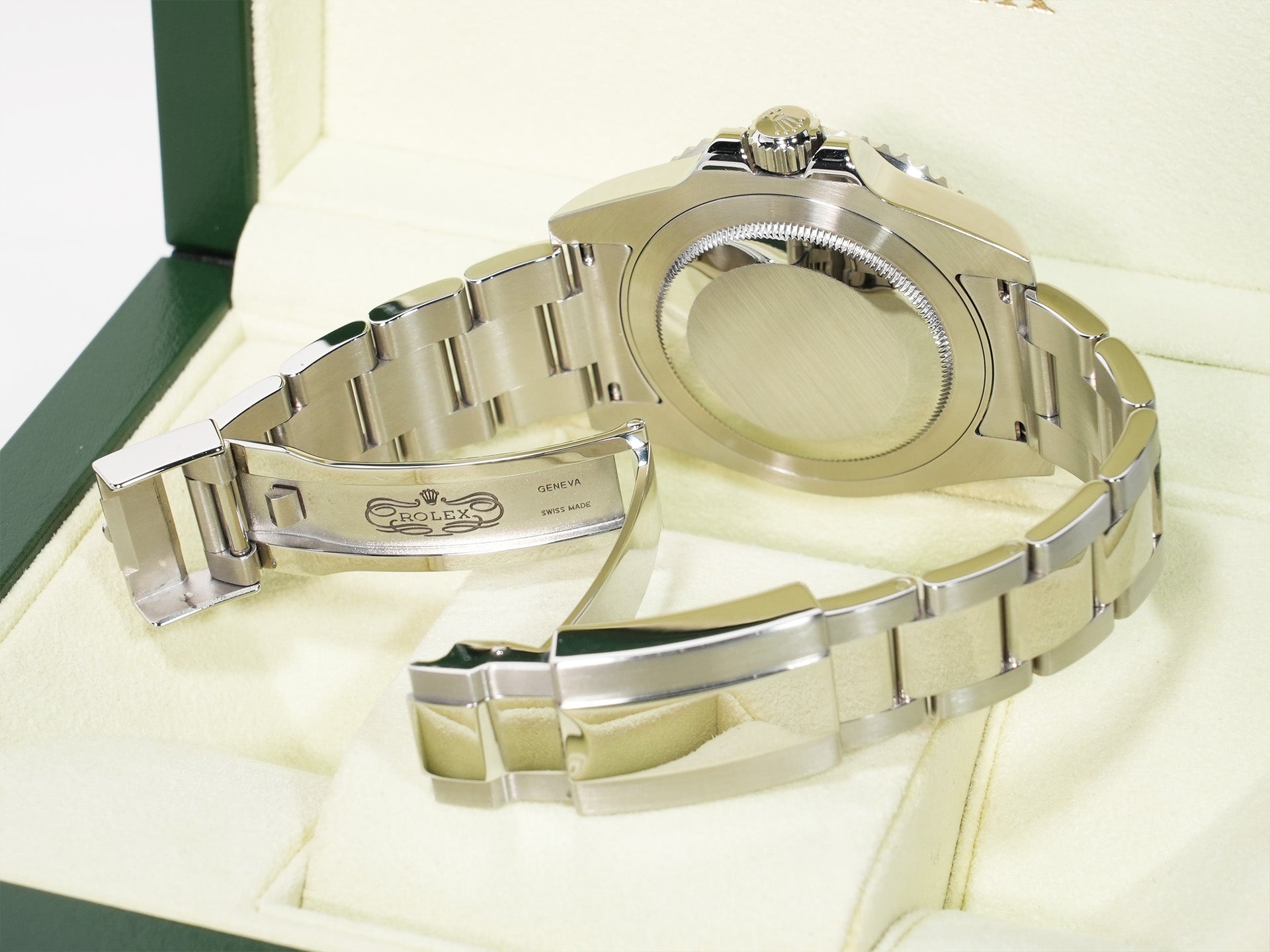 Rolex GMT-Master II Ref. 116710LN Stainless Steel Black Dial Oyster Bracelet Excellent Used w8jcug4i