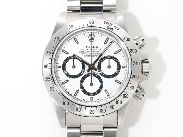 ROLEX Daytona El Primero Ref. 16520 Stainless Steel White Dial Used kgjbhon2