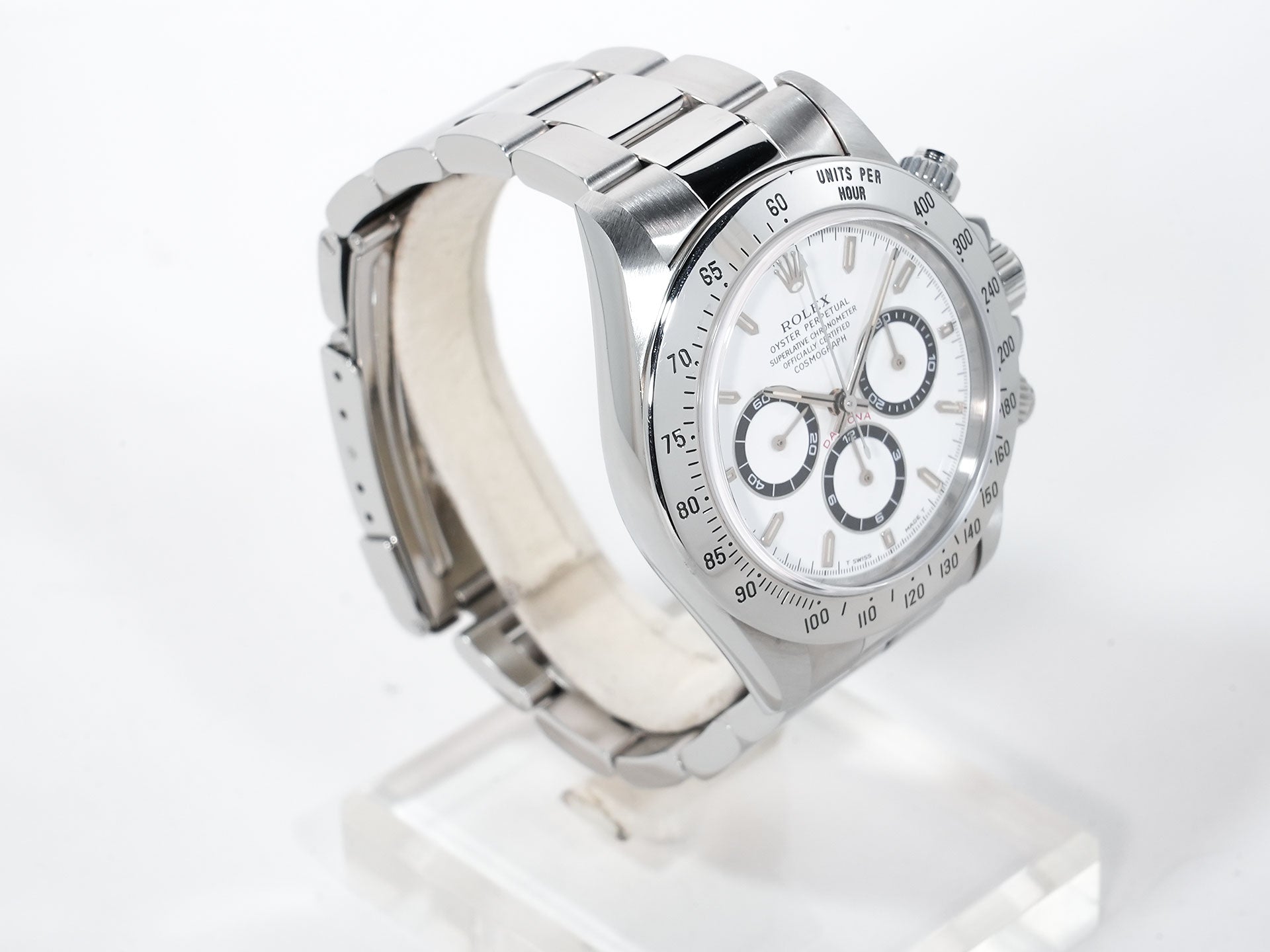 ROLEX Daytona El Primero Ref. 16520 Stainless Steel White Dial Used kgjbhon2