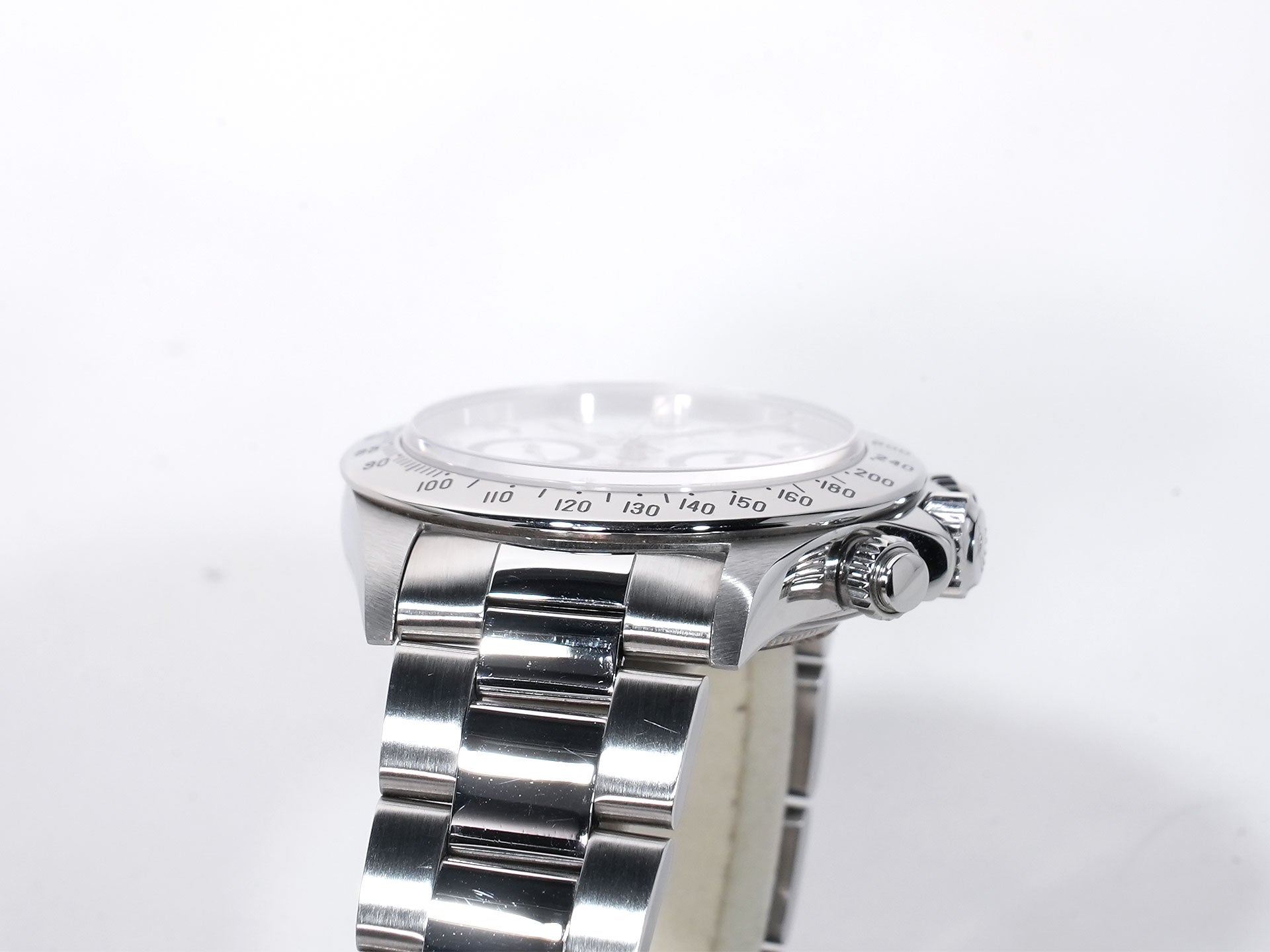 ROLEX Daytona El Primero Ref. 16520 Stainless Steel White Dial Used kgjbhon2