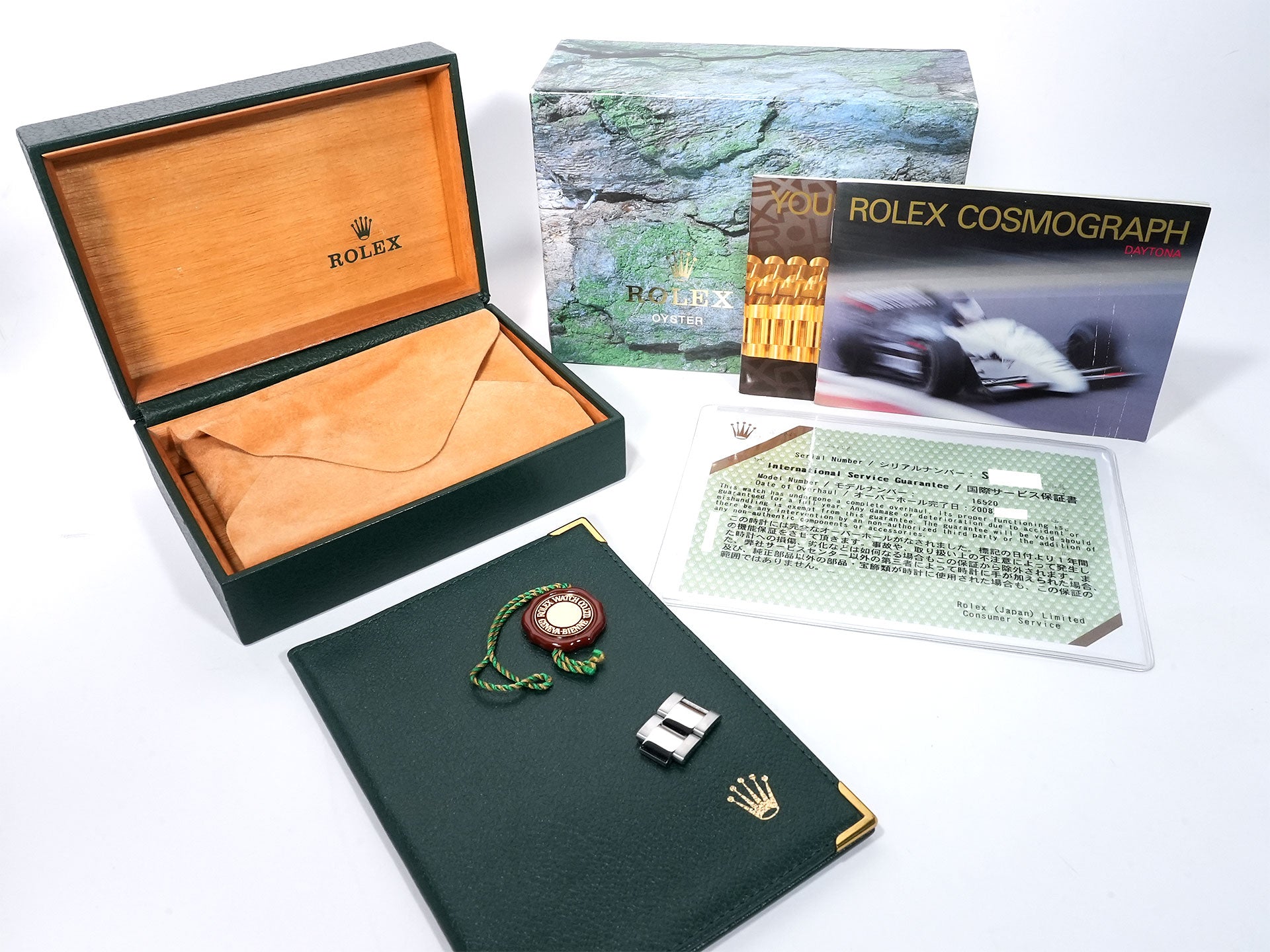 ROLEX Daytona El Primero Ref. 16520 Stainless Steel White Dial Used kgjbhon2