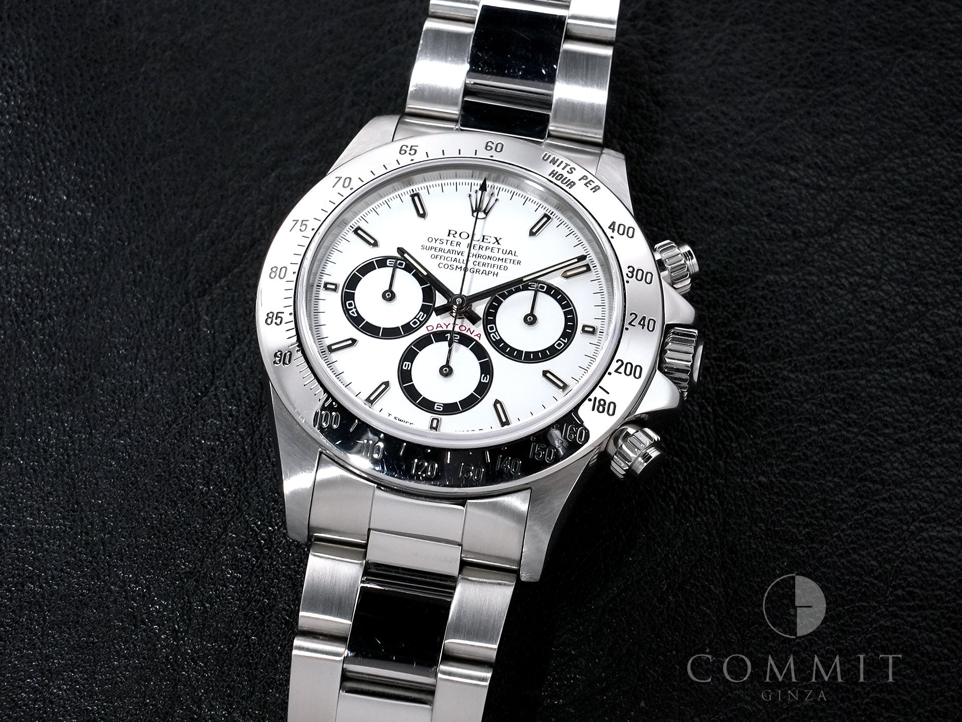 ROLEX Daytona El Primero Ref. 16520 Stainless Steel White Dial Used kgjbhon2