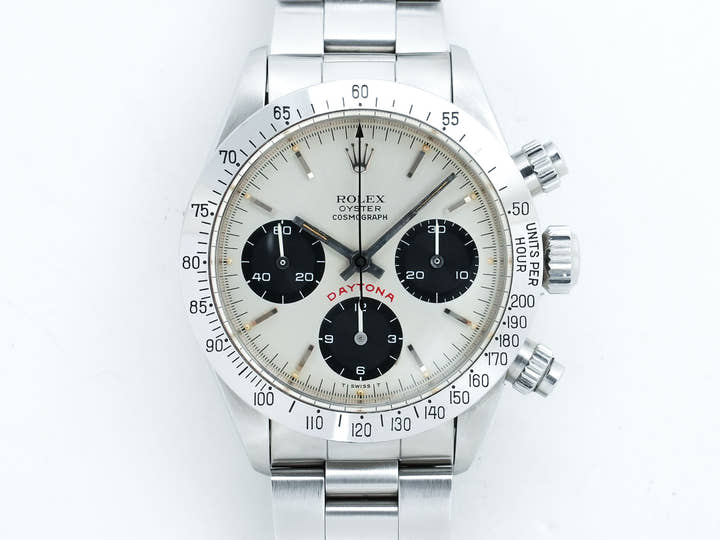 ロレックス デイトナ Ref.6265 ステンレススチール シルバー文字盤 中古 dj762ggb