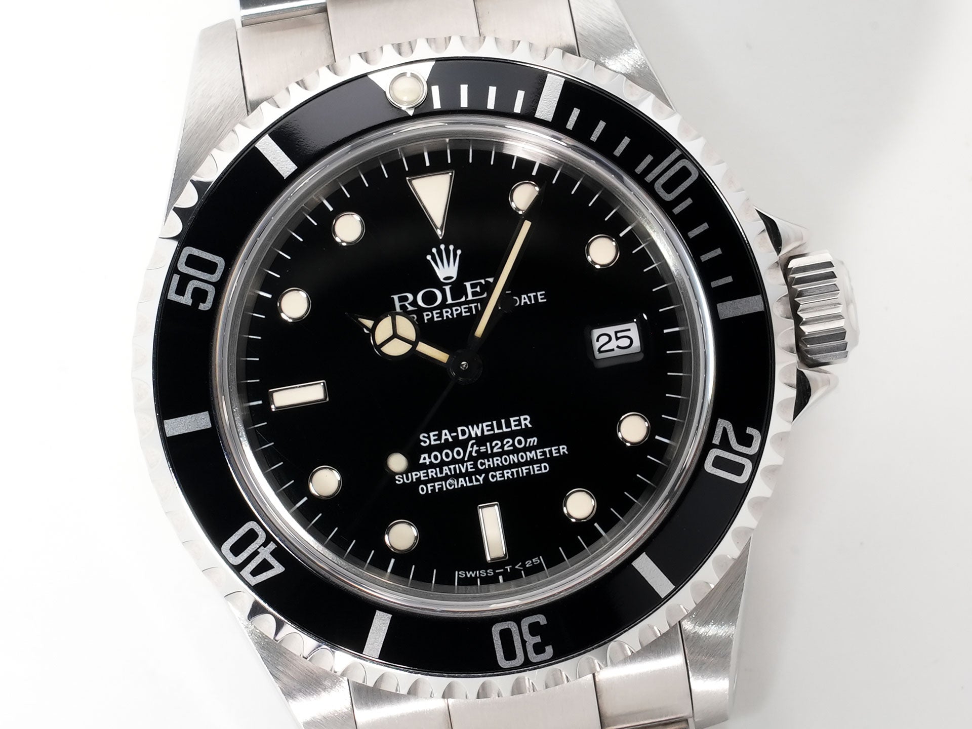 ロレックス シードゥエラー Ref.16600 ステンレススチール ブラック文字盤 美品 un2hdv8a