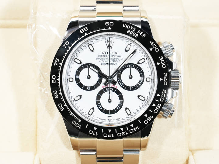 ロレックス デイトナ Ref.116500LN ステンレススチール ホワイト文字盤 美品 bkitt6rq