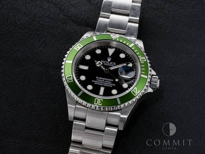 ロレックス サブマリーナー デイト Ref.16610LV ステンレススチール ブラック文字盤 中古 okpki3o2