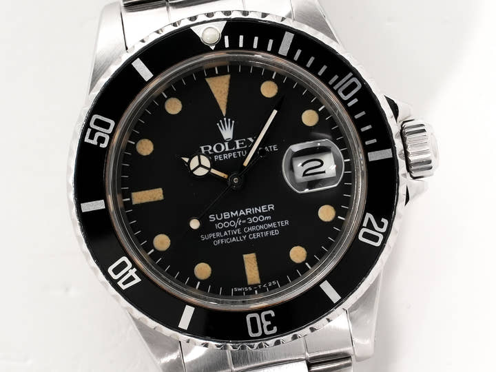 ロレックス サブマリーナー デイト Ref.16800 ステンレススチール ブラック文字盤 中古 mgy5jtot
