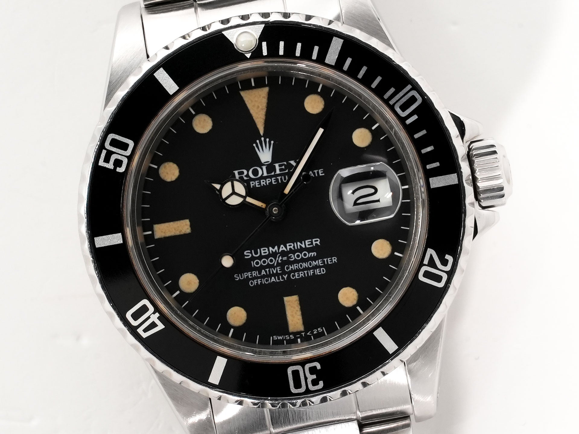 ロレックス サブマリーナー デイト Ref.16800 ステンレススチール ブラック文字盤 中古 mgy5jtot