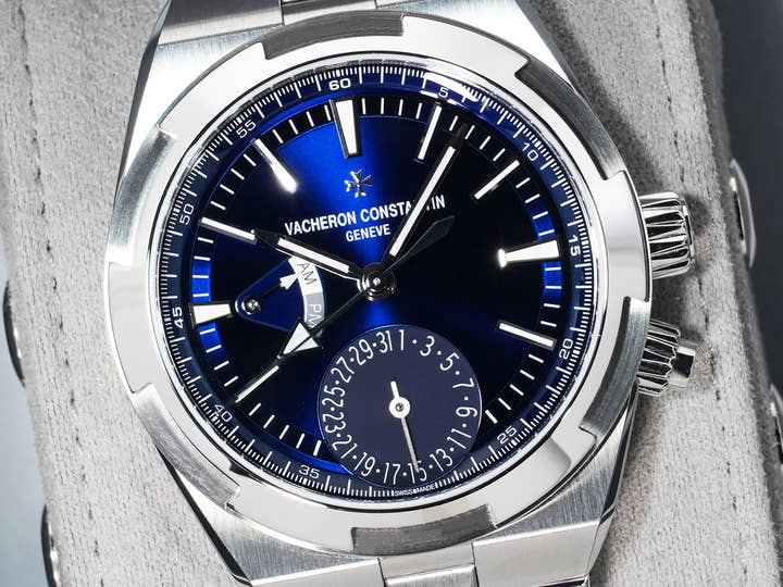 ヴァシュロンコンスタンタン オーヴァーシーズ デュアルタイム Ref.7920V/210A-B334 ステンレススチール ブルー文字盤 未使用 o5ie8vbe