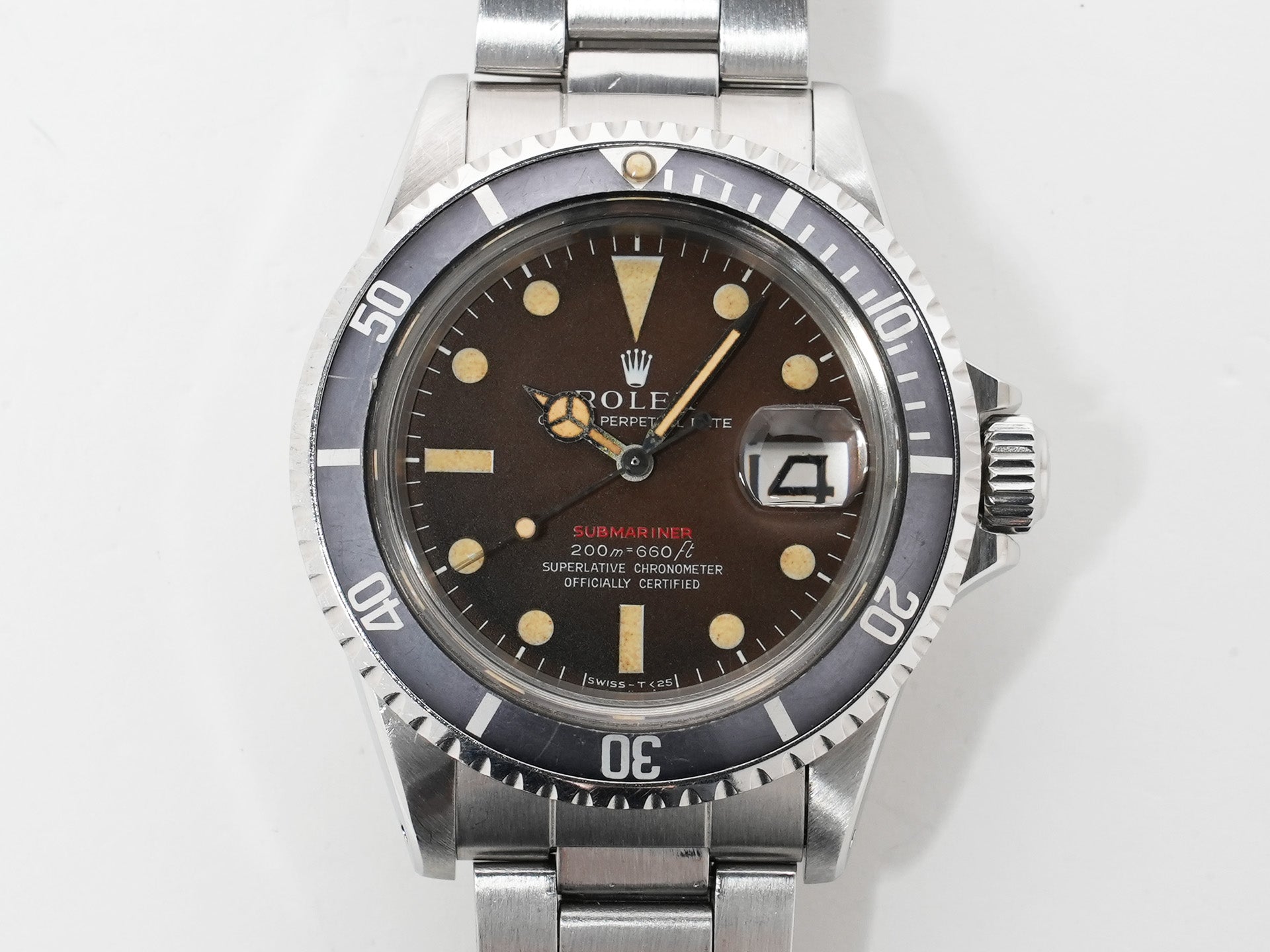 ロレックス サブマリーナー デイト Ref.1680 ステンレススチール ブラック文字盤 中古 skwiniaf