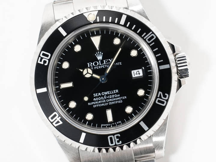 ロレックス シードゥエラー Ref.16600 ステンレススチール ブラック文字盤 中古 k7ho859f