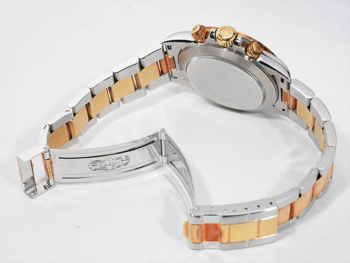 ロレックス デイトナ エルプリメロ Ref.16523 ステンレススチール/イエローゴールド ホワイト文字盤 中古 j9wvc7bp