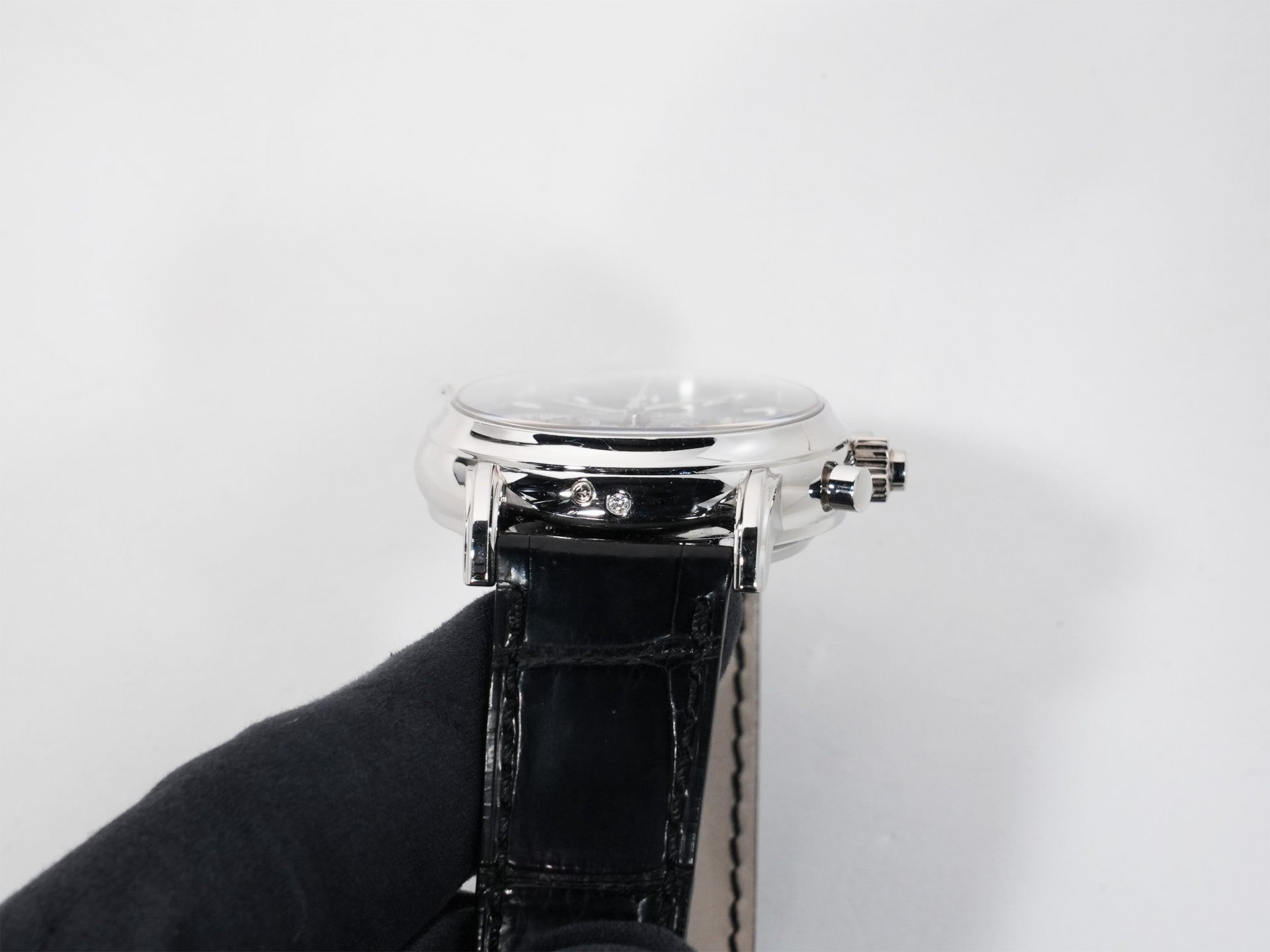 パテックフィリップ パーペチュアルカレンダー スプリットセコンド クロノグラフ Ref.5204P-011 プラチナ ブラック文字盤 中古 jhfmekjm