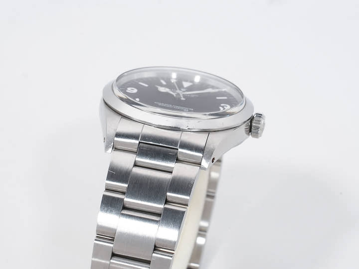 ロレックス エクスプローラーI Ref.1016 ステンレススチール ブラック文字盤 中古 iposck5u