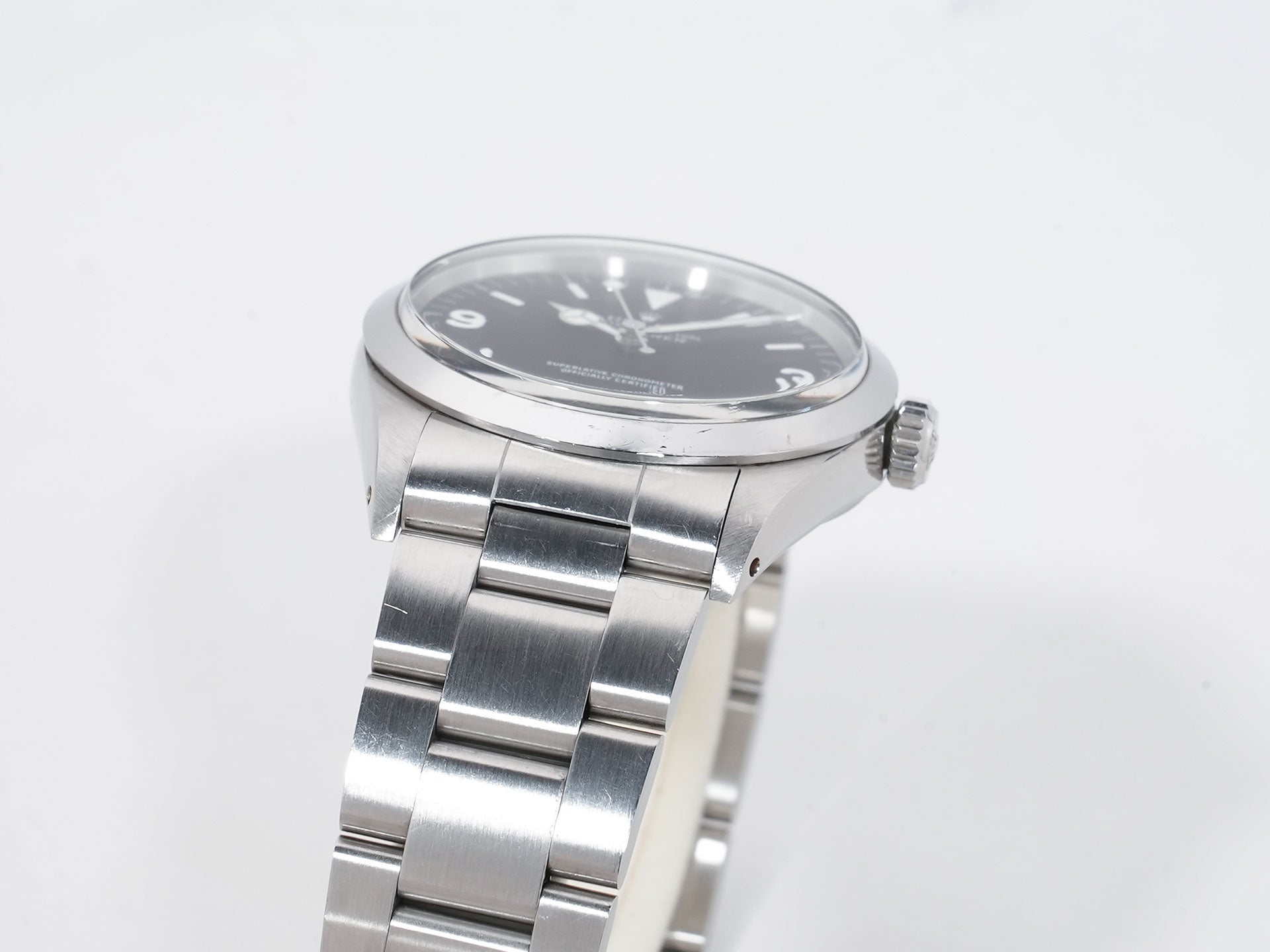 ロレックス エクスプローラーI Ref.1016 ステンレススチール ブラック文字盤 中古 iposck5u