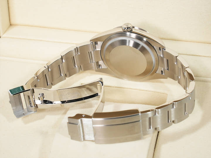 Rolex Explorer 36 Ref. 124270 Stainless Steel Black Dial Oyster Bracelet Unused fqdeemxp