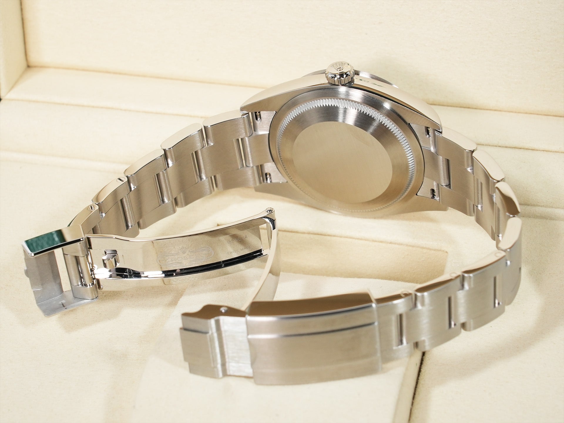 Rolex Explorer 36 Ref. 124270 Stainless Steel Black Dial Oyster Bracelet Unused fqdeemxp