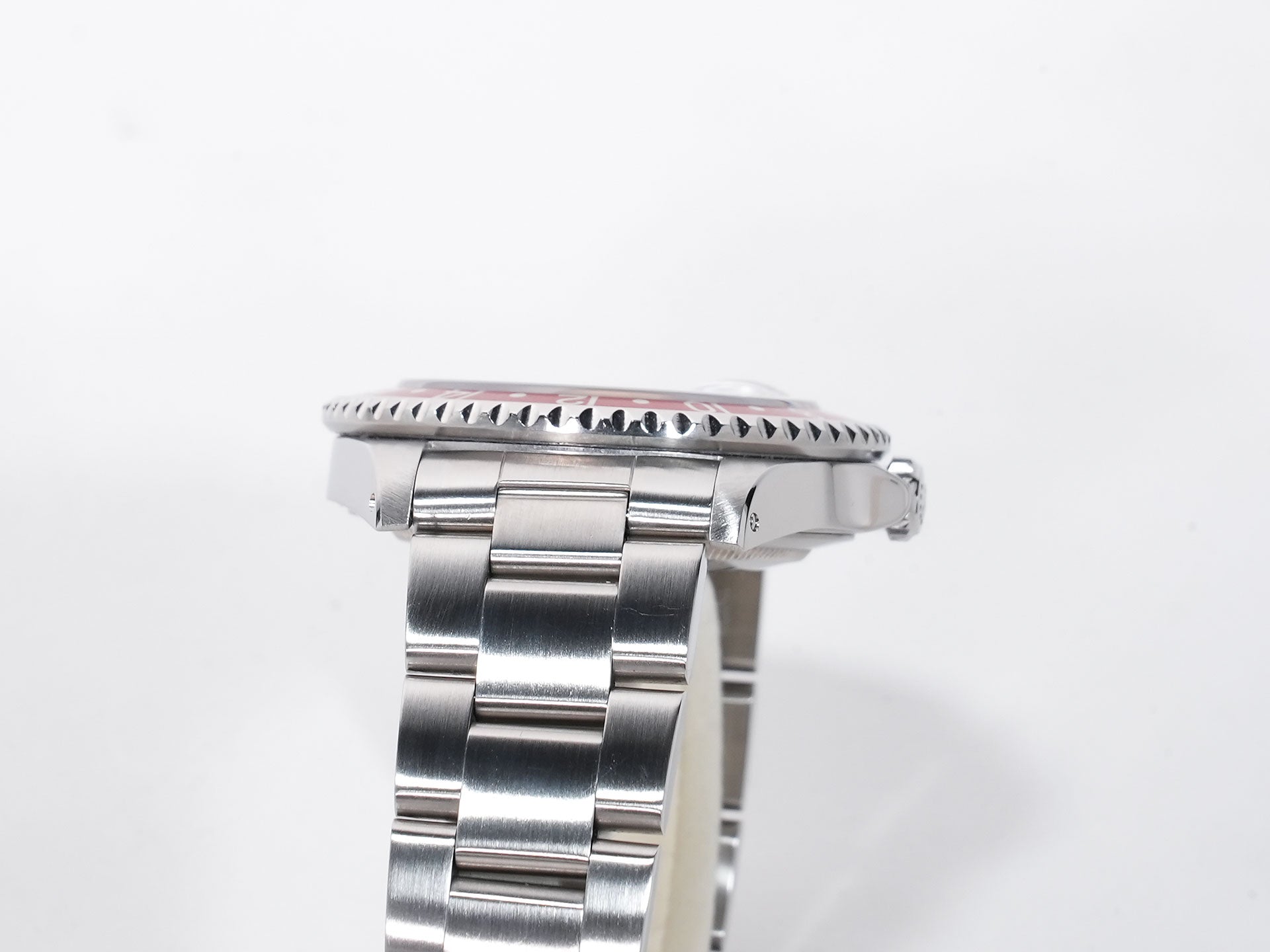 Rolex GMT-Master II Ref. 16710 Stainless Steel Black Dial Oyster Bracelet Excellent Used fnfkit7d
