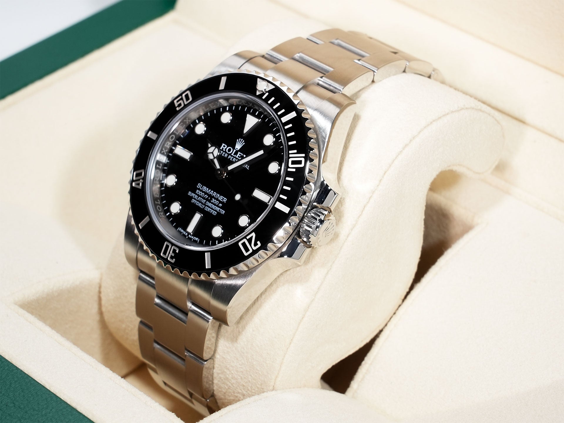 ロレックス サブマリーナー ノンデイト Ref.114060 ステンレススチール ブラック文字盤 中古 5uqts5gm
