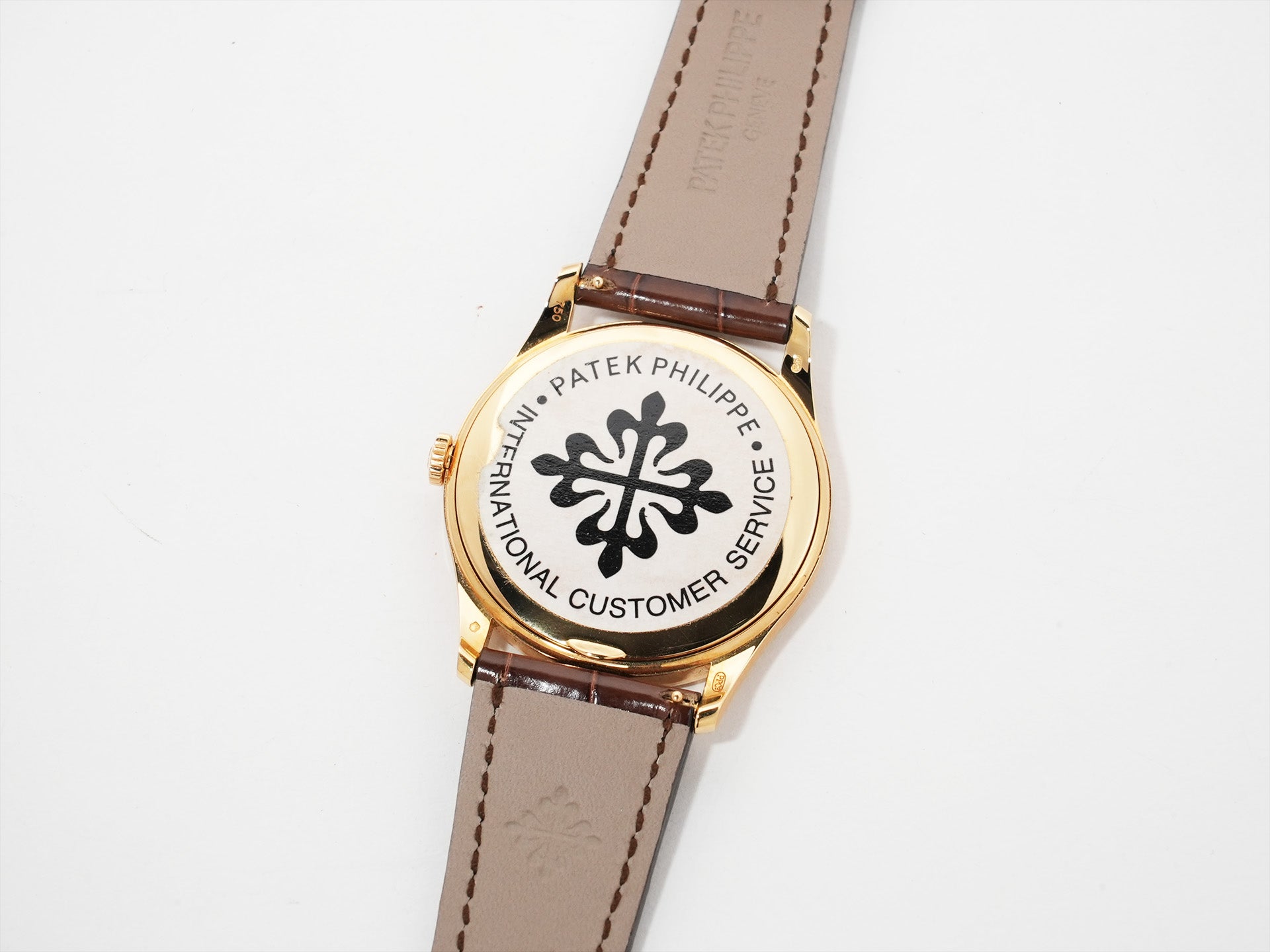 パテックフィリップ カラトラバ Ref.5196J-001 イエローゴールド シルバー文字盤 中古 qmqp5zfc